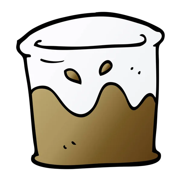 Cartoon Doodle Drink Tumbler — Stockvektor