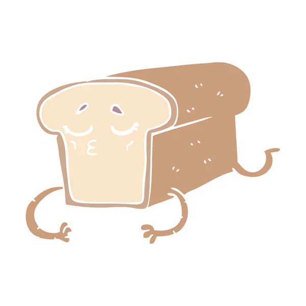 Kreskówka Doodle Bochenek Chleba — Wektor stockowy