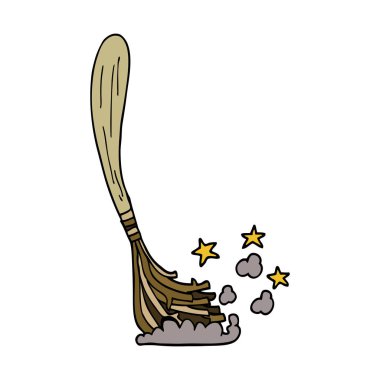 çizgi film doodle sihirli metal uzatmalı sırık