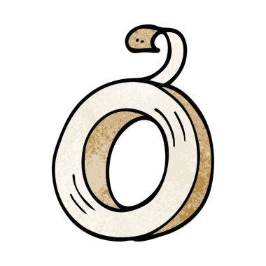 çizgi film doodle yapışma teyp