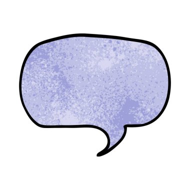 çizgi film doodle konuşma balonu