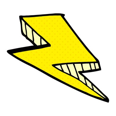 çizgi film doodle aydınlatma cıvata