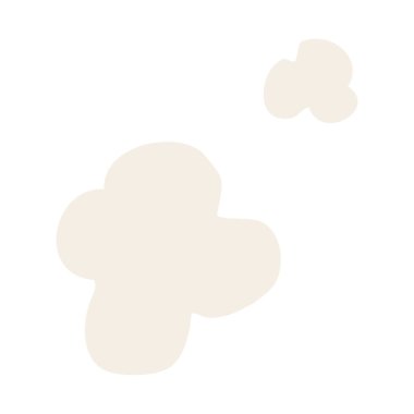 çizgi film doodle poof duman