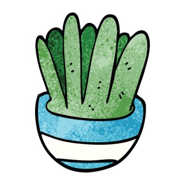 çizgi film doodle Ev bitkisi