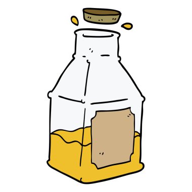 çizgi film doodle içki sürahi