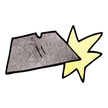 Doodle iş bıçak ağızları çizgi film