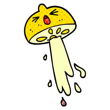 çizgi film doodle oyuncak limon