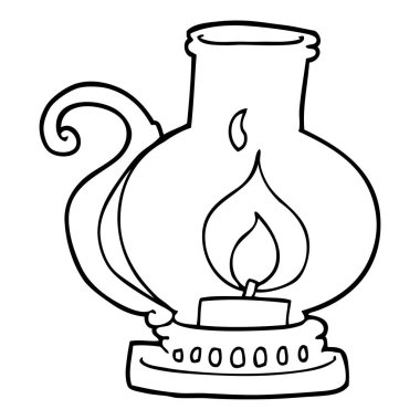 çizim karikatür fener