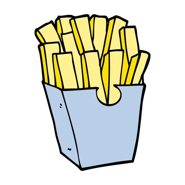 Cartoon Doodle Pommes Auf Weißem Hintergrund — Stockvektor