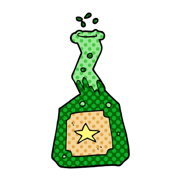 Cartoon Doodle Experimenteren Drankjes — Stockvector