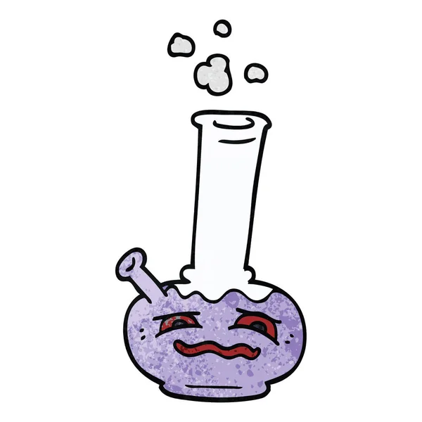 Cartoon Doodle Bong Vektorillustration — Stock vektor