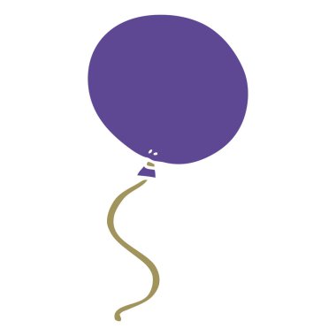 çizgi film doodle balon, vektör