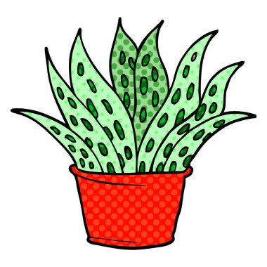 çizgi film doodle Ev bitkisi