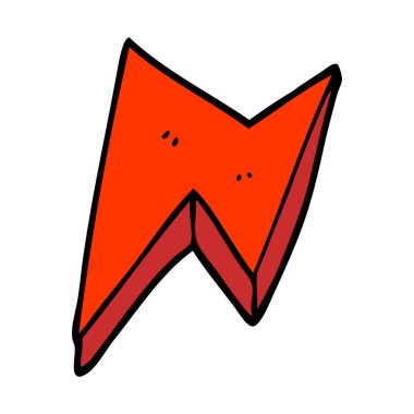 çizgi film doodle yangın cıvata