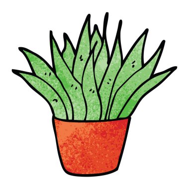 çizgi film doodle Ev bitkisi