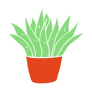 çizgi film doodle Ev bitkisi