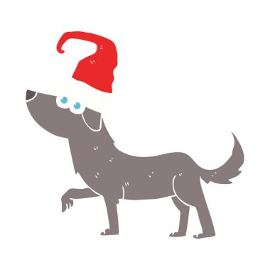 köpek düz renkli çizimi