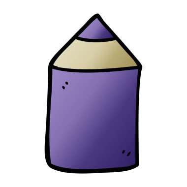 çizgi film doodle renkli kalem