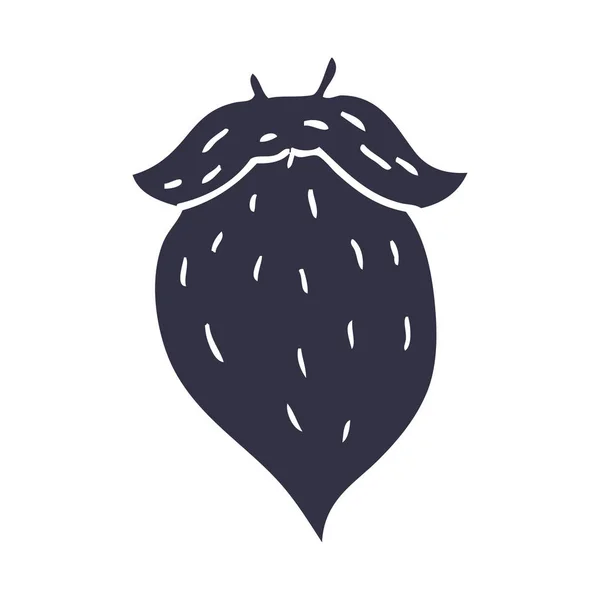 Мультяшна Каракулі Підроблена Борода — стоковий вектор