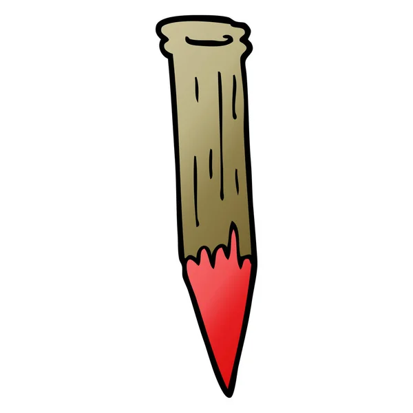 Cartoon Doodle Blodiga Vampyr Spel — Stock vektor
