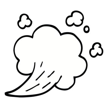 çizgi film doodle ifade kabarcık