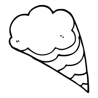 çizim karikatür dekoratif bulut öğesi