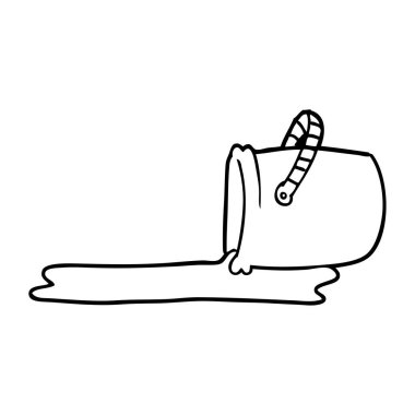 çizim karikatür kova