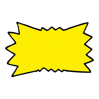 çizgi film doodle bang, vektör çizim