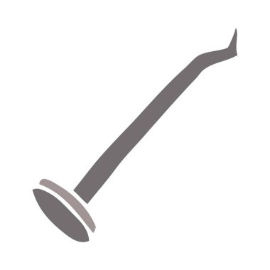 çizgi film doodle tırnak beyaz arka plan üzerinde