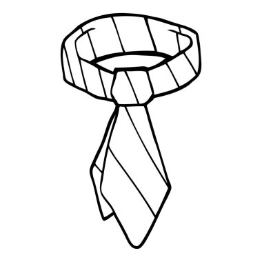 çizim karikatür kravat