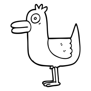 çizgi çizme çizgi film deniz martı