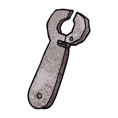 çizgi film doodle spanner aracı