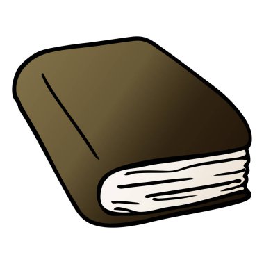 çizgi film doodle kahverengi günlüğü