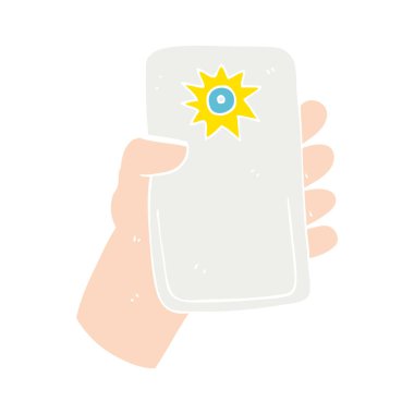 düz renk illüstrasyon kamera çekimi fotoğraf