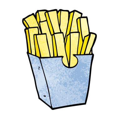 doodle patates beyaz arka plan üzerinde izole karikatür