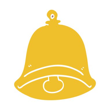 Zili çalmadan doodle çizgi film