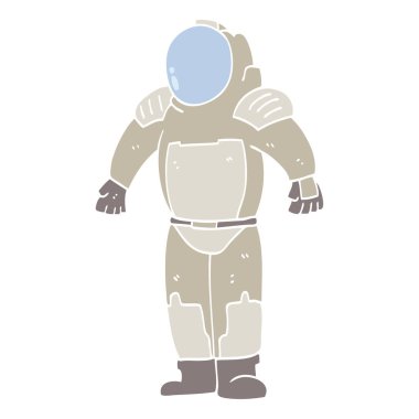 düz renk illüstrasyon karikatür alan adam