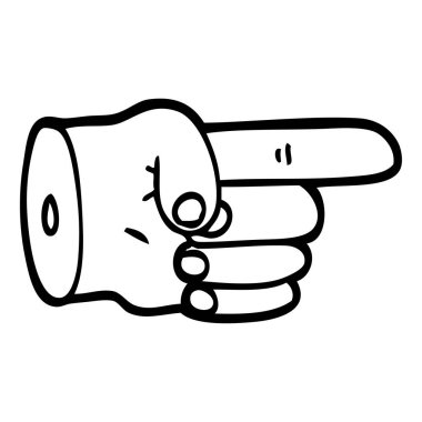 el simgesi işaret, tasarım vektör