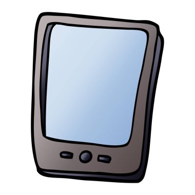 çizgi film doodle modern cep