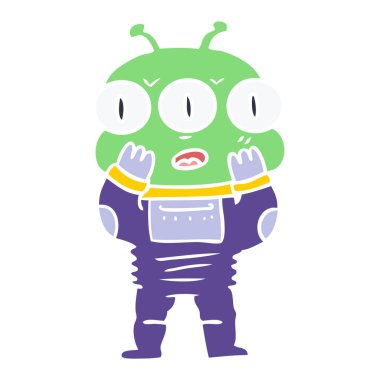 üç gözlü yabancı şaşırttı