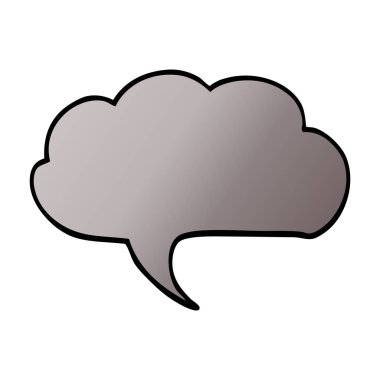 çizgi film doodle ifade kabarcık