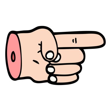 el simgesi işaret, tasarım vektör