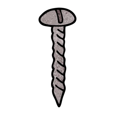 çizgi film doodle metal vida