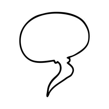 çizim karikatür konuşma balonu