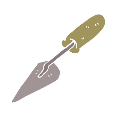 çizgi film doodle Mala, vektör çizim