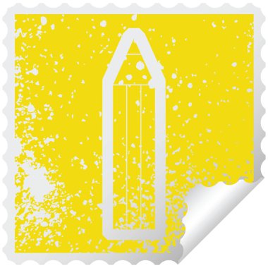 sıkıntılı etiket simge tasarlamak bir kalem