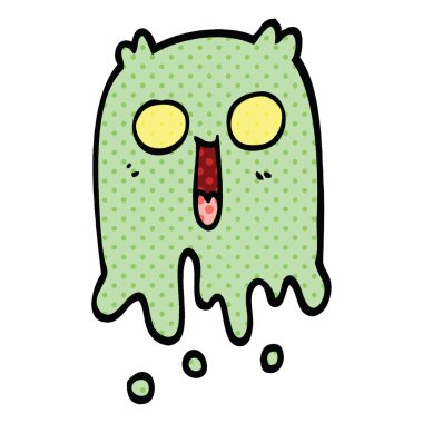 çizgi roman tarzı çizgi film ürkütücü hayalet