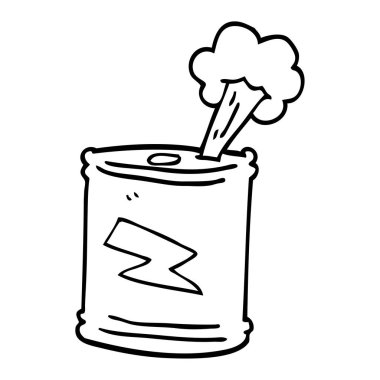 çizim karikatür gazlı içecekler olabilir