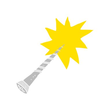 düz renk illüstrasyon vida