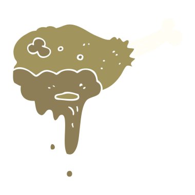 düz renk illüstrasyon et